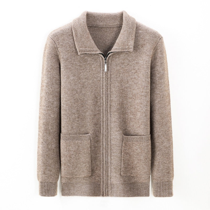 Creston Cashmere Zip-up