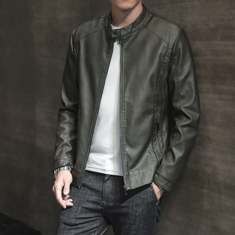 Savona Leather Bomber