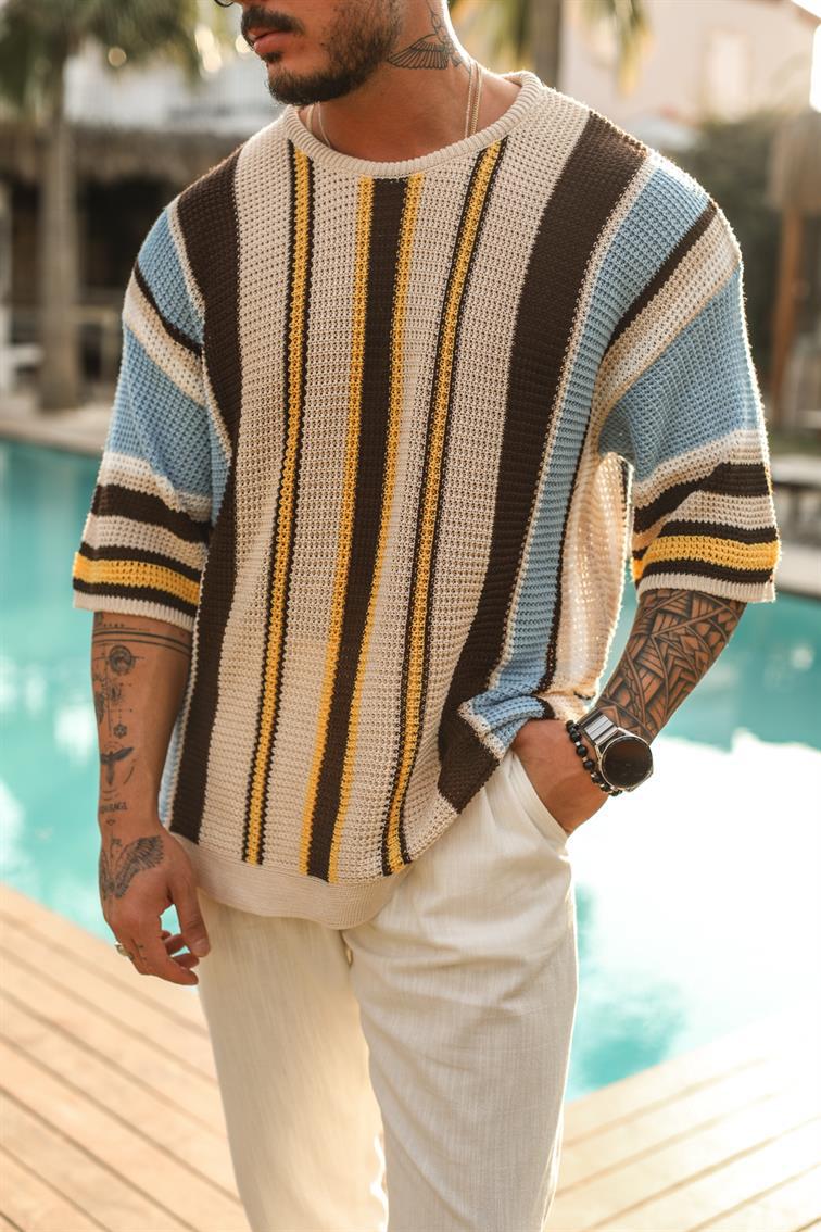 Calente Knitted Summer Shirt