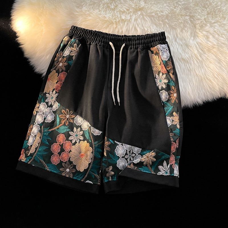 Saint-Denis Embroidered Shorts