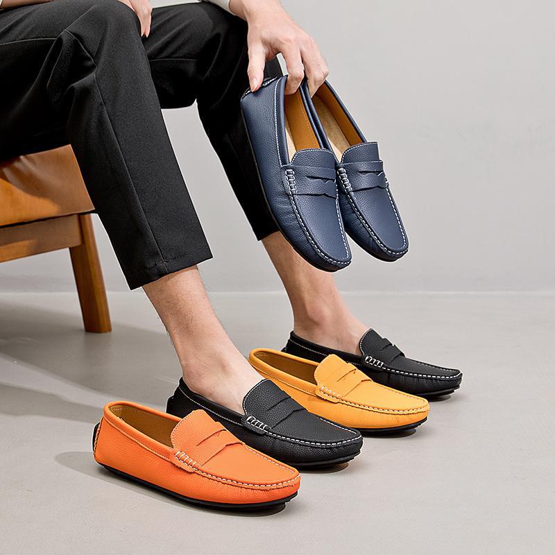 Venetia Leather Loafers