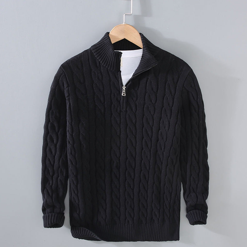 Dante Cable Knit Zip