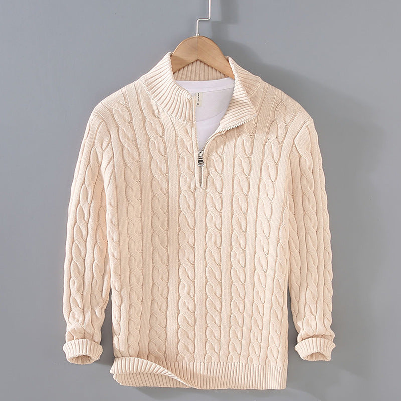 Dante Cable Knit Zip