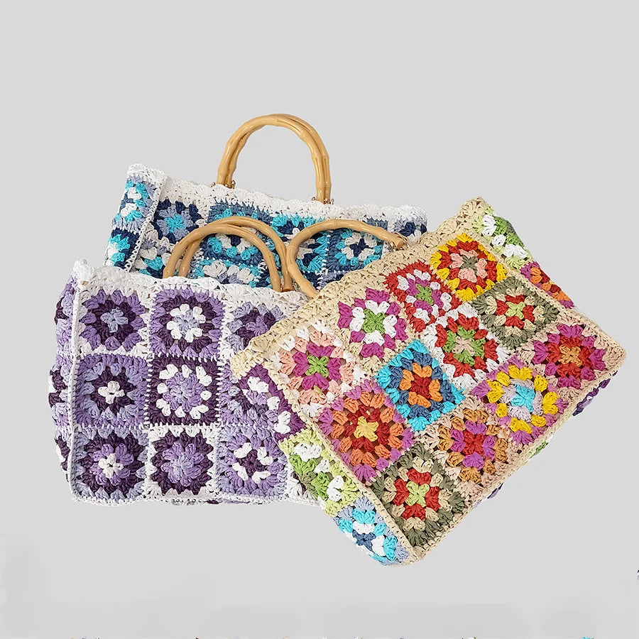 Aspanti - Hand Crocheted Tote