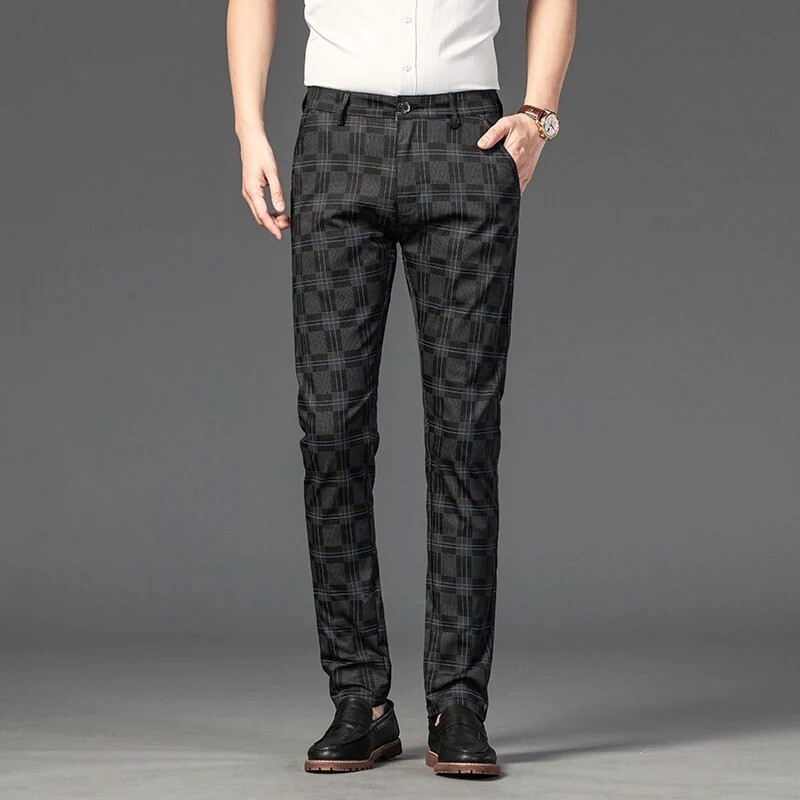 Regal™ - Checkered Dress Pants