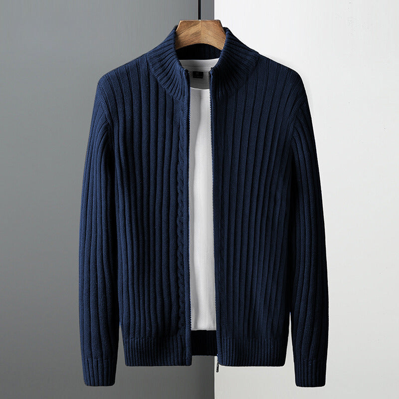 Caldano Zip-Up Sweater