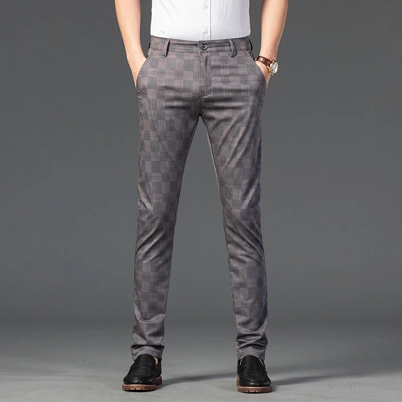 Regal™ - Checkered Dress Pants