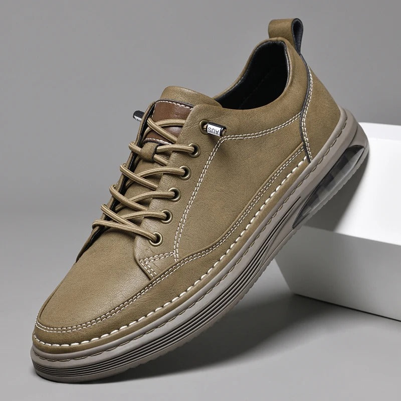 Bowsman™ - Genuine Leather Sneakers – Artera