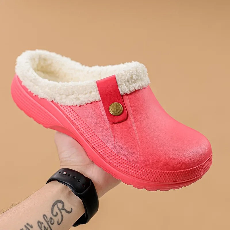 Lucca Fuzzy Clogs