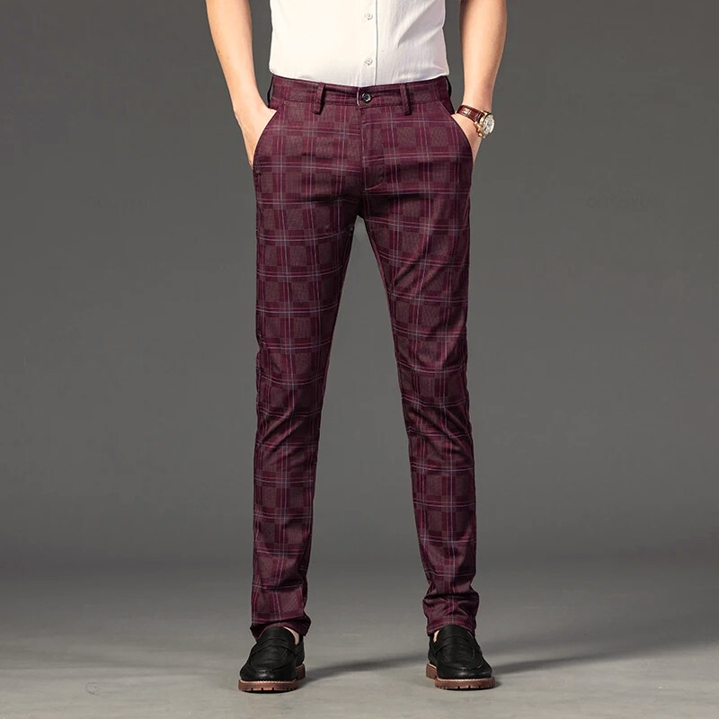 Regal™ - Checkered Dress Pants